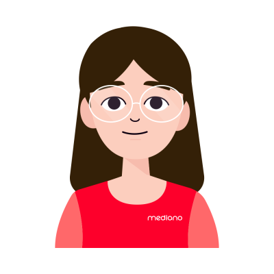 Andrea Mináriková, graphic designer v Mediano